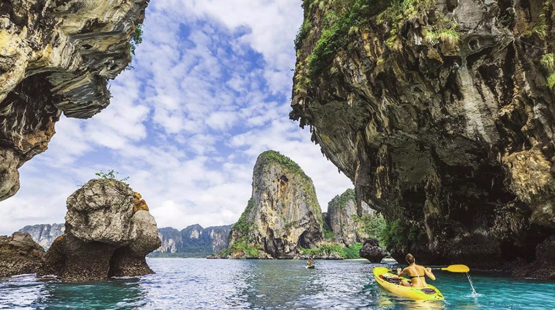 Travel blog inspiration, where kayaking becomes the reason to fly